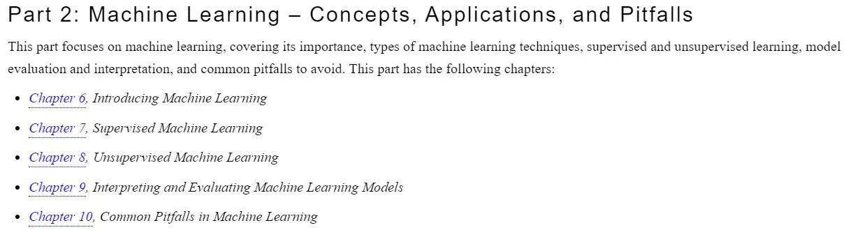 بخش 2 کتاب Data Science for Decision Makers