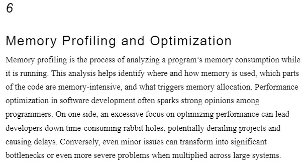 فصل 6 کتاب Effective .NET Memory Management