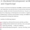 بخش 2 کتاب Full-Stack Web Development with TypeScript 5