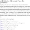 بخش 2 کتاب Mastering Flask Web and API Development