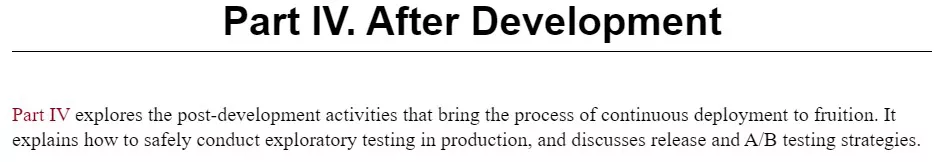 بخش 4 کتاب Continuous Deployment