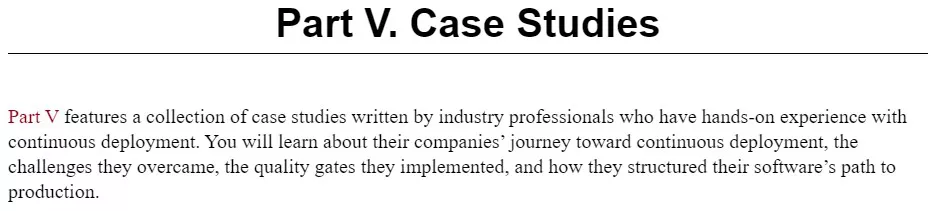 بخش 5 کتاب Continuous Deployment