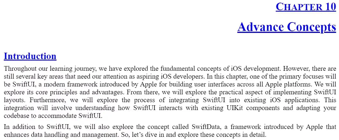 فصل 10 کتاب Ultimate iOS App Development Guide