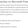 بخش 1 کتاب Mastering DevOps on Microsoft Power Platform