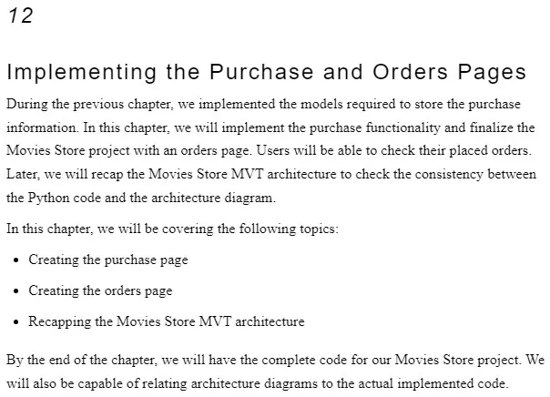 فصل 12 کتاب Django 5 for the Impatient