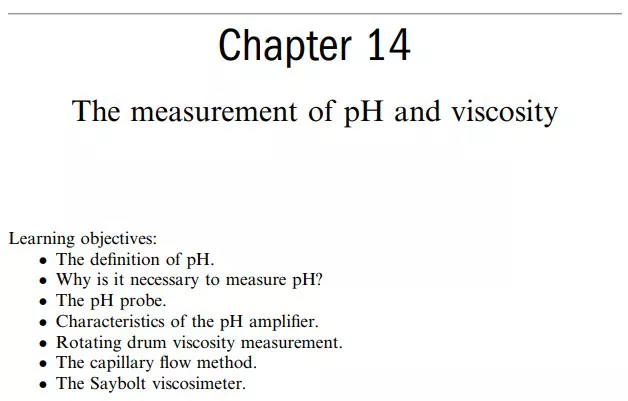 فصل 14 کتاب Fundamentals of Industrial Instrumentation ویرایش دوم