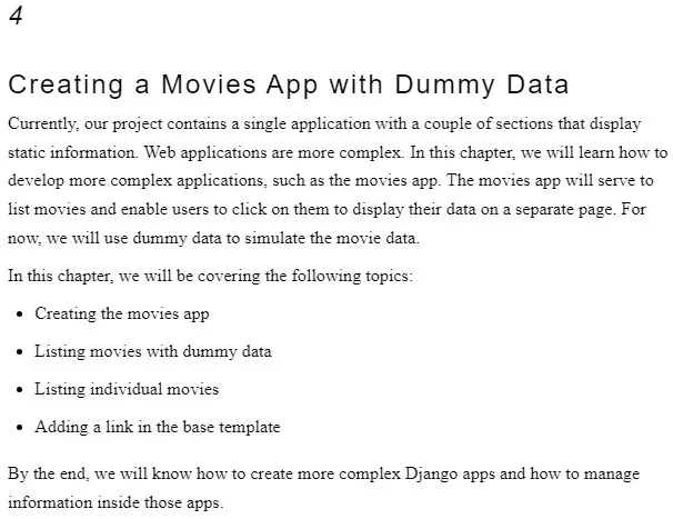 فصل 4 کتاب Django 5 for the Impatient