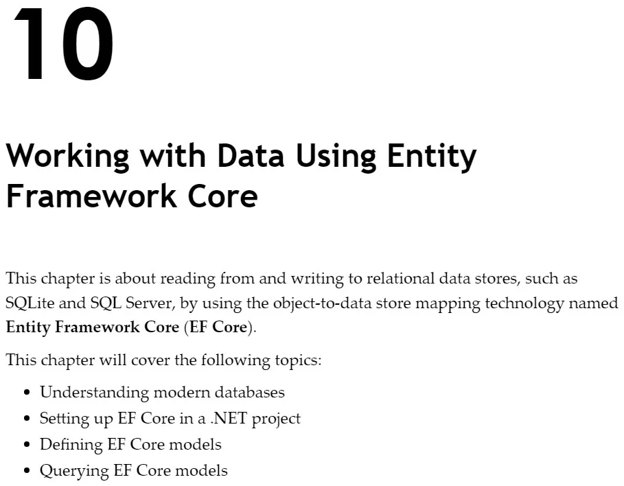 فصل 10 کتاب C# 13 and .NET 9 ویرایش نهم