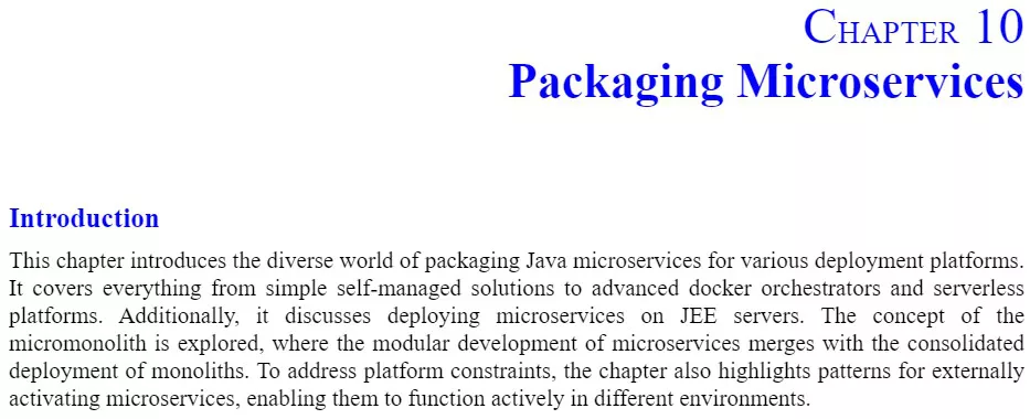 فصل 10 کتاب Microservices Design Patterns with Java