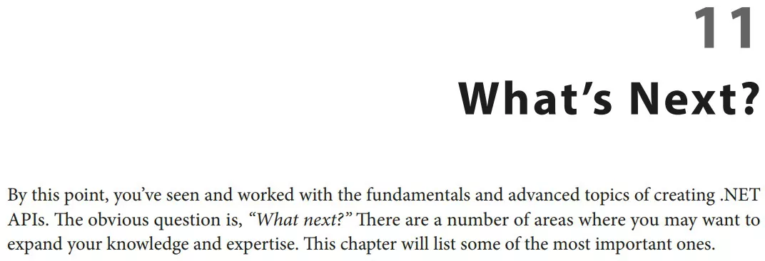 فصل 11 کتاب Programming APIs with C# and .NET