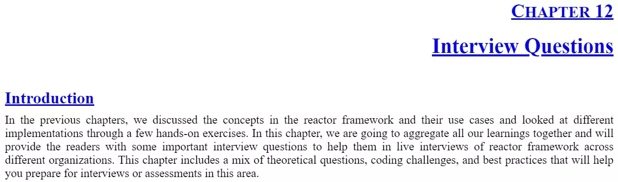 فصل 12 کتاب Mastering Spring Reactive Programming for High Performance Web Apps