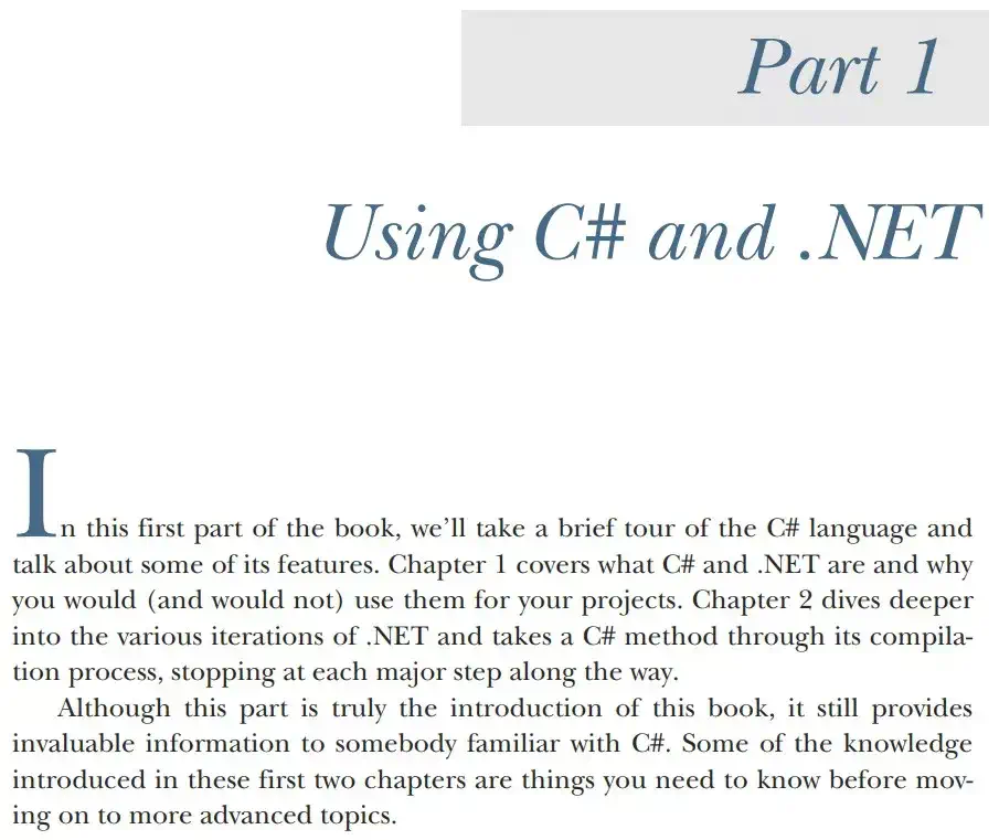 بخش 1 کتاب Code like a Pro in C#