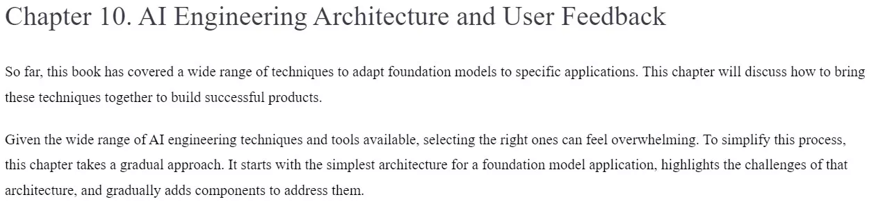 فصل 10 کتاب AI Engineering
