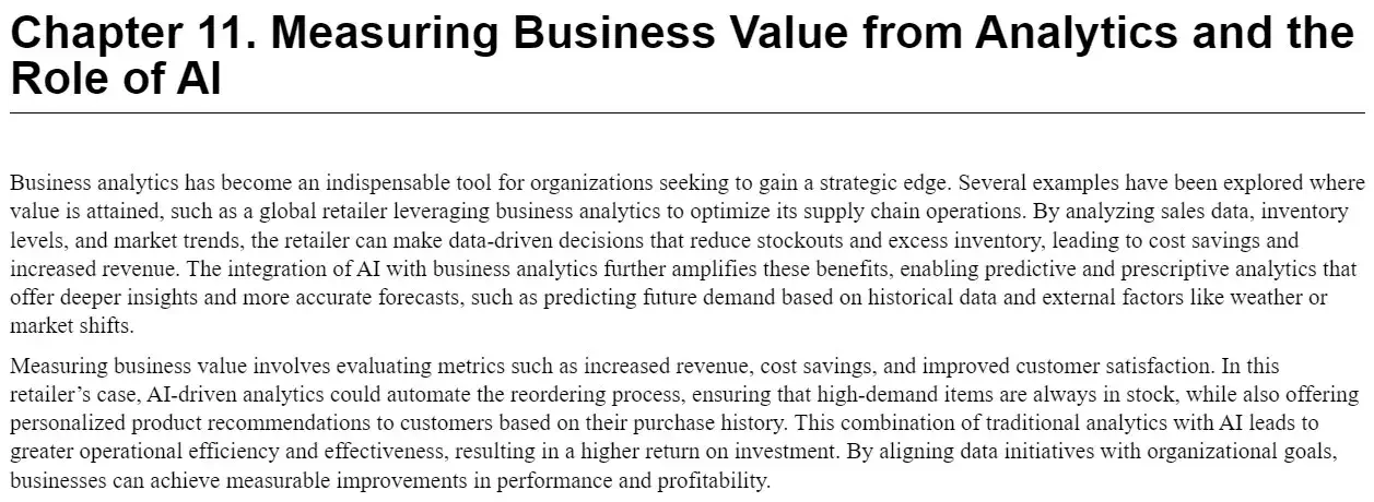 فصل 11 کتاب Modern Business Analytics