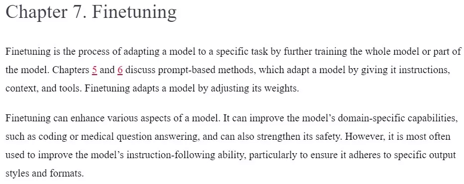 فصل 7 کتاب AI Engineering