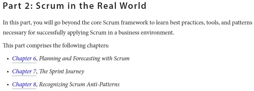 بخش 2 کتاب The Scrum Master Guide ویرایش دوم