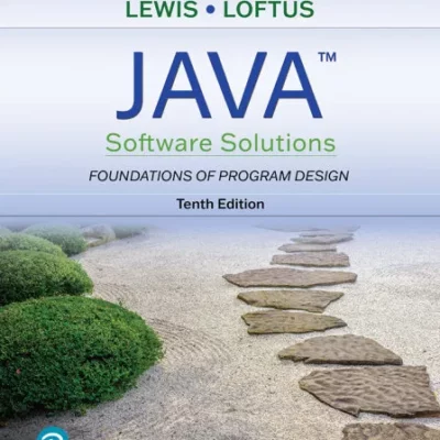 کتاب Java Software Solutions, Foundations of Program Design ویرایش دهم