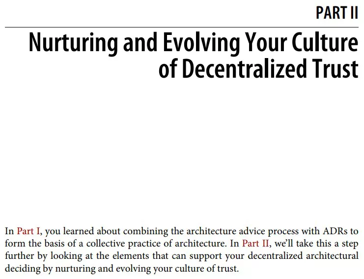 بخش 2 کتاب Facilitating Software Architecture