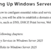 بخش 2 کتاب Windows Server 2025 Administration Fundamentals ویرایش چهارم