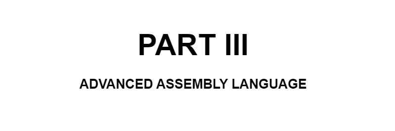 بخش 3 کتاب The Art of ARM Assembly جلد 1