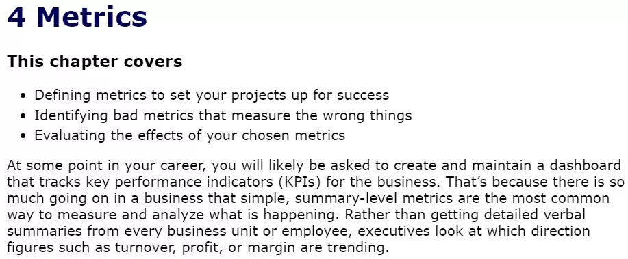 فصل 4 کتاب The Well-Grounded Data Analyst