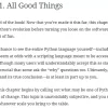 فصل 41 کتاب Learning Python ویرایش ششم