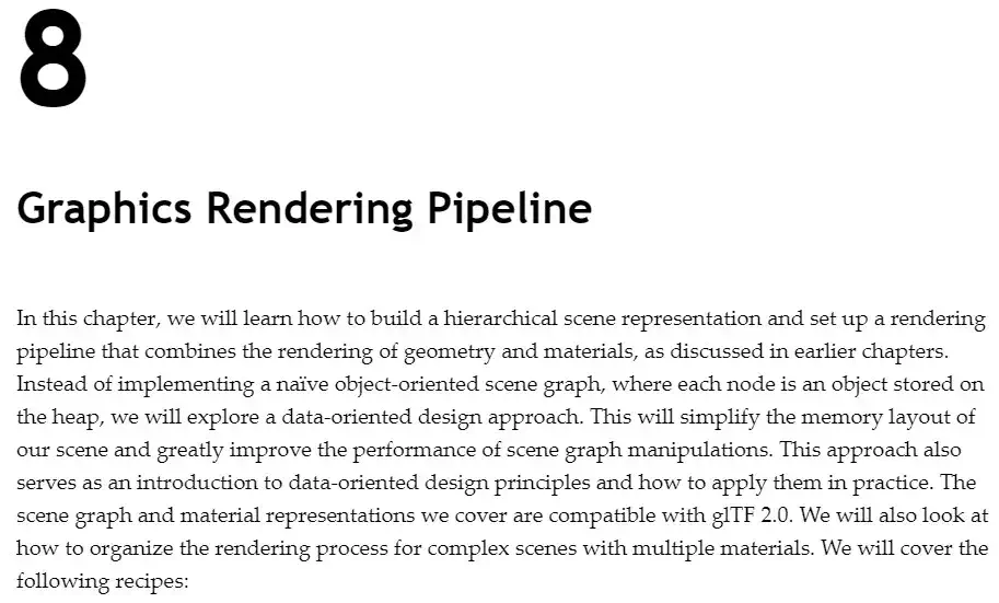 فصل 8 کتاب Vulkan 3D Graphics Rendering Cookbook ویرایش دوم