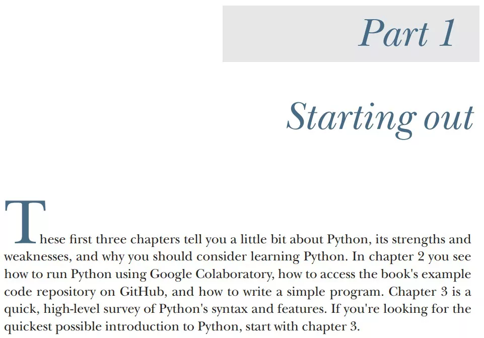 بخش 1 کتاب The Quick Python Book ویرایش چهارم