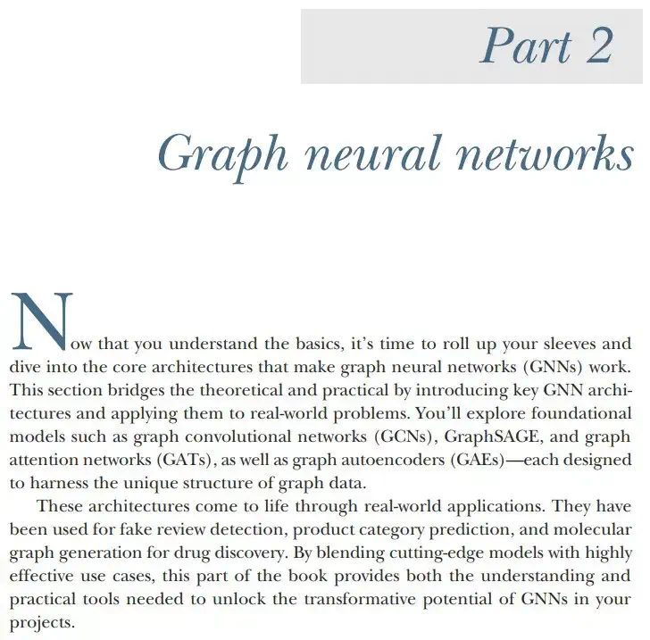 بخش 2 کتاب Graph Neural Networks in Action