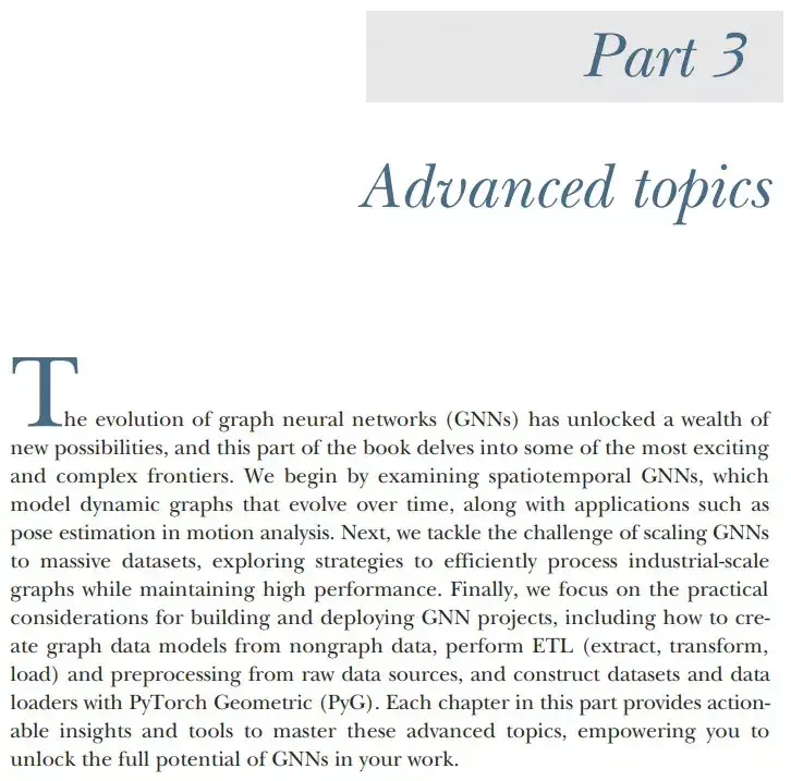 بخش 3 کتاب Graph Neural Networks in Action