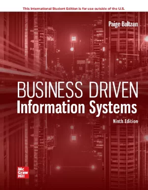 کتاب Business Driven Information Systems ویرایش نهم