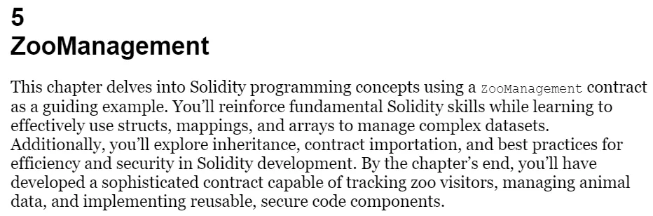 فصل 5 کتاب Beginning Solidity