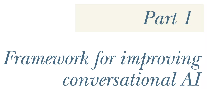 بخش 1 کتاب Effective Conversational AI