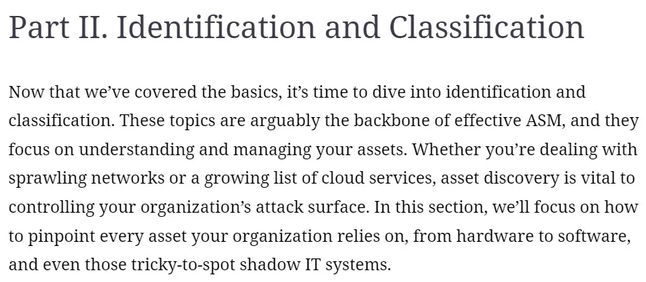بخش 2 کتاب Attack Surface Management