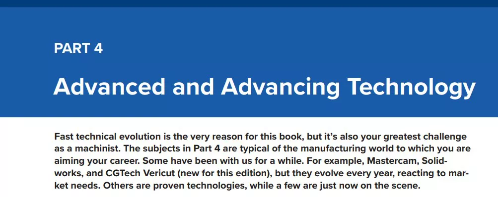 بخش 4 کتاب Machining and CNC Technology: 2024 Release