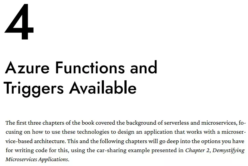 فصل 4 کتاب Practical Serverless and Microservices with C#