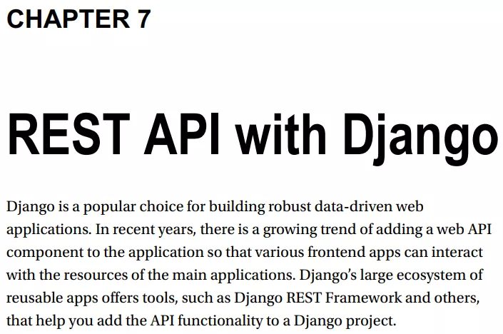 فصل 7 کتاب Modern Django Web Development