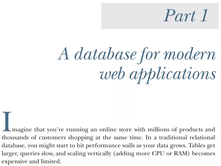 بخش 1 کتاب MongoDB in Action ویرایش سوم