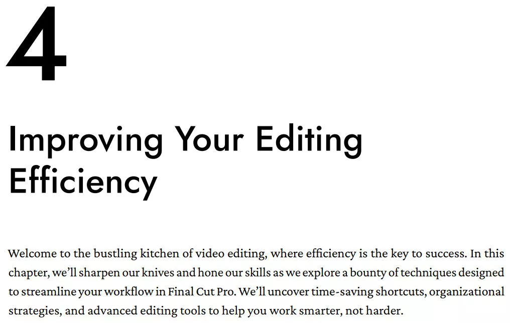 فصل 4 کتاب Final Cut Pro Cookbook