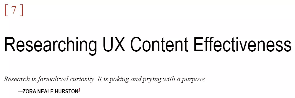فصل 7 کتاب Strategic Writing for UX ویرایش دوم