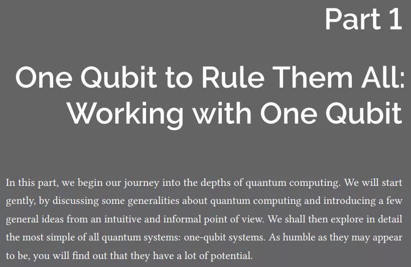 بخش 1 کتاب A Practical Guide to Quantum Computing