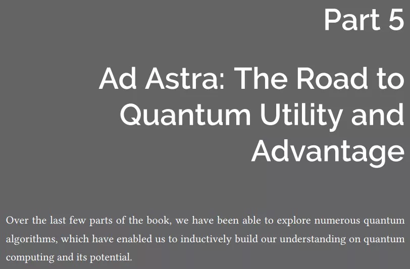 بخش 5 کتاب A Practical Guide to Quantum Computing