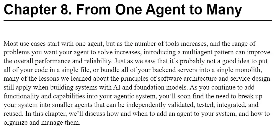 فصل 8 کتاب Building Applications with AI Agents