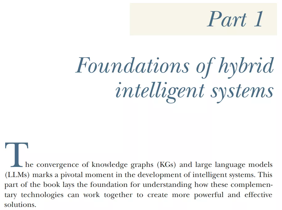 بخش 1 کتاب Knowledge Graphs and LLMs in Action