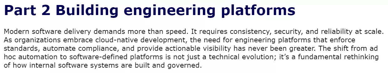 بخش 2 کتاب Effective Platform Engineering