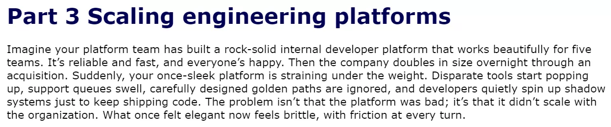 بخش 3 کتاب Effective Platform Engineering