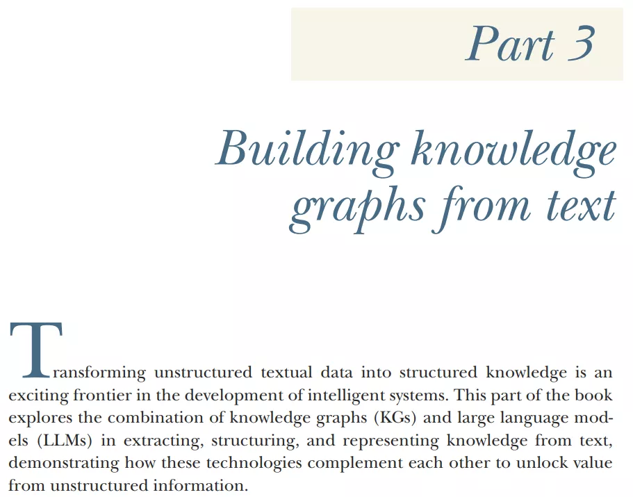 بخش 3 کتاب Knowledge Graphs and LLMs in Action