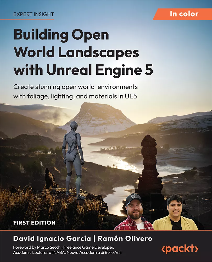 کتاب Building Open World Landscapes with Unreal Engine 5