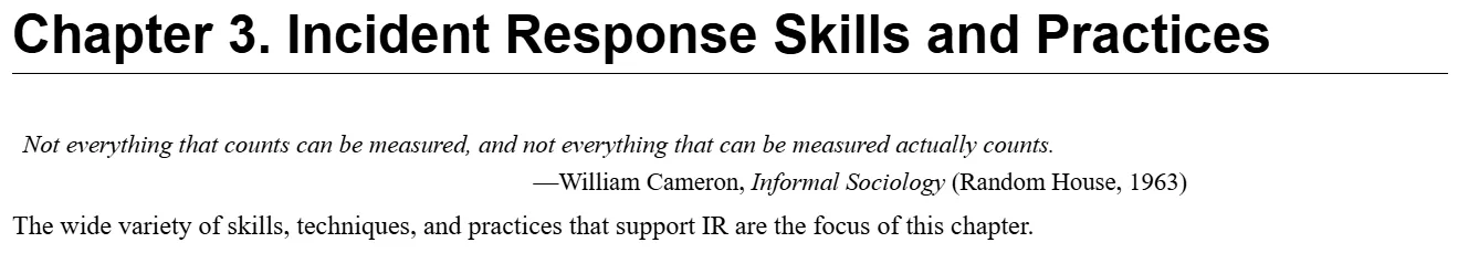 فصل 3 کتاب Blue Team Handbook