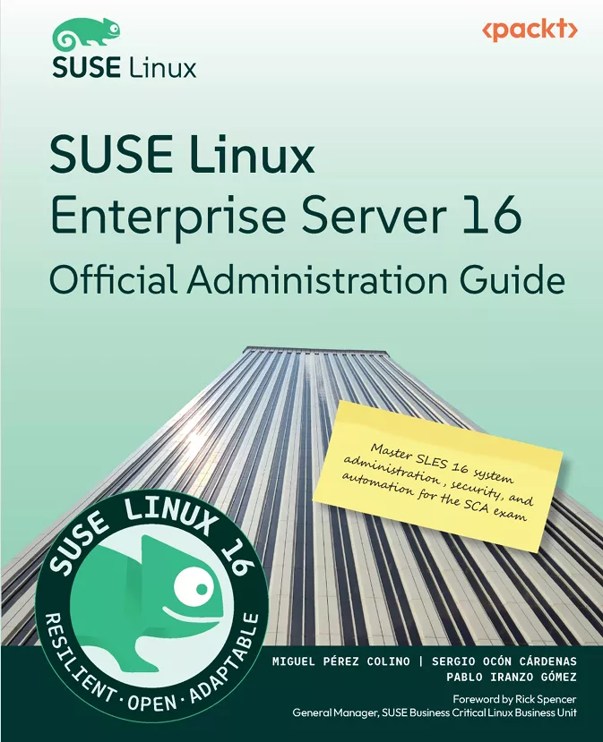 کتاب SUSE Linux Enterprise Server 16 Official Administration Guide